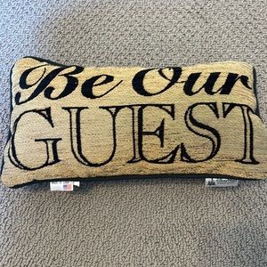Disney Be Our Guest Pillow